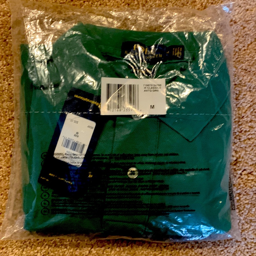 Men’s classic fit mesh polo by Polo Ralph Lauren
